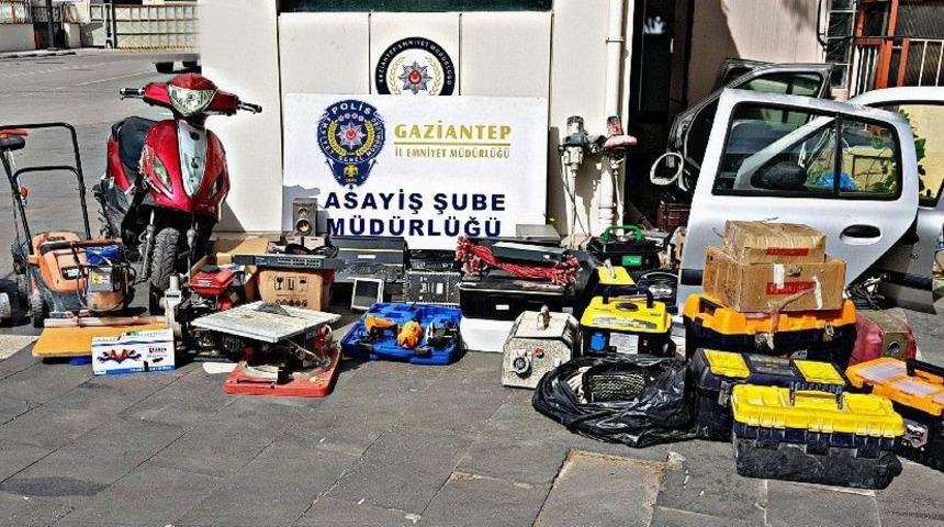 Gaziantep&rsquo;te Hırsızlık Ş&uuml;phelelerine Operasyon