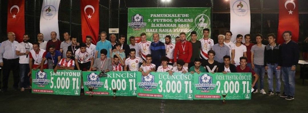 Pamukkale&rsquo;de Mahalle Ma&ccedil;ı Turnuvası Sona Erdi