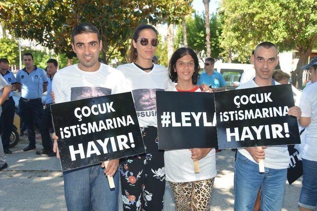 Antalya’da Çocuk İstismarı Protesto Edildi