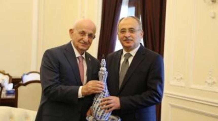 Tbmm Başkanı Kahraman’dan Veda Ziyareti