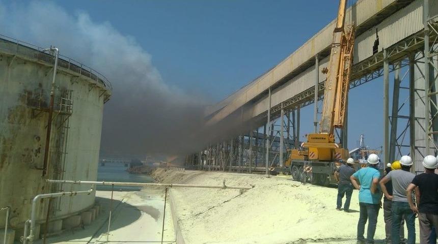 Bagfaş’ta Yangın Ucuz Atlatıldı