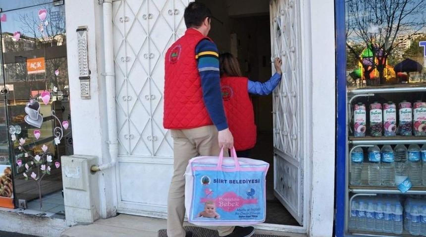 Siirt&rsquo;te 3 Bin Aileye &lsquo;hoş Geldin&rsquo; Paketi Dağıtıldı