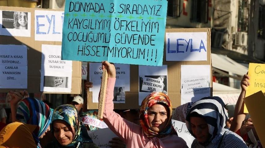 Kahramanmaraş&rsquo;ta &Ccedil;ocuk İstismarı Protesto Edildi