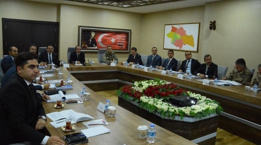 Siirt&rsquo;te Se&ccedil;im G&uuml;venliği Toplantısı Yapıldı