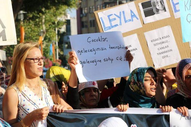 Kahramanmaraş’ta Çocuk İstismarı Protesto Edildi