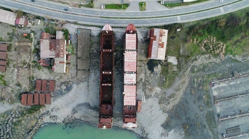 (&ouml;zel) 11 Yıldır Kızakta Bekleyen 2 Gemi İcradan Satışa &Ccedil;ıkarıldı