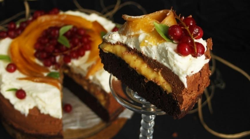 Mangolu Çikolatalı Kek