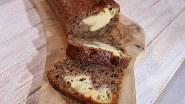 Krem Peynirli Muzlu Ekmek