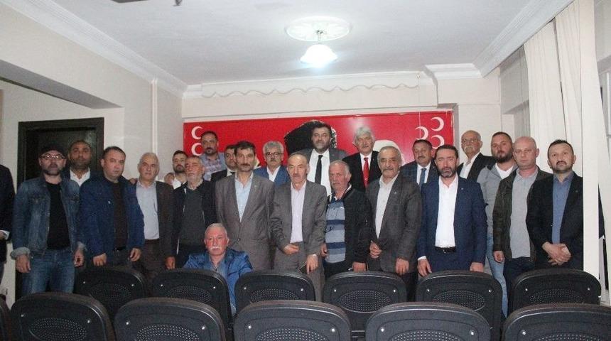 Mhp &Uuml;nye İl&ccedil;e Başkanı Hacı Demir Oldu