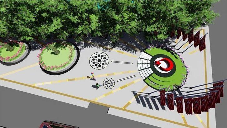 Şehitler Bahçesi Revize Peyzaj Projesi Çalışmaları Başladı G3