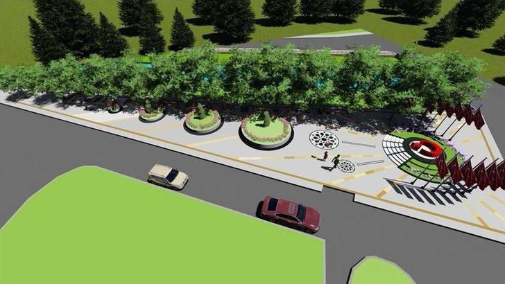 Şehitler Bahçesi Revize Peyzaj Projesi Çalışmaları Başladı G4