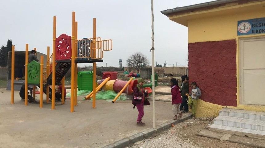 K&ouml;y &Ccedil;ocukları Parka Kavuştu