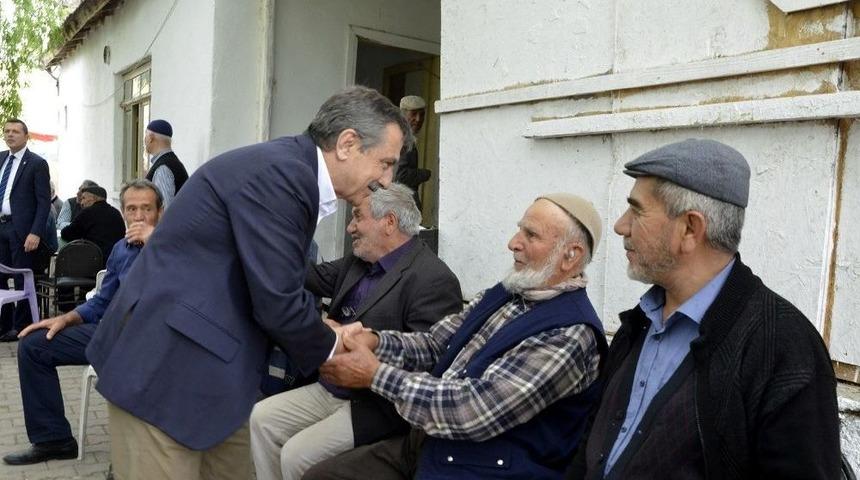 Başkan Ata&ccedil; 4 Mahallede Yağmur Duasına Katıldı