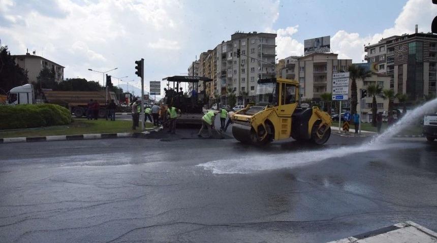 Asfalt &Ccedil;alışmaları Yse Kavşağı İle Devam Ediyor