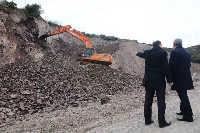 Başkan Baran, İlimtepe&rsquo;deki &Ccedil;alışmaları Yerinde İnceledi 1