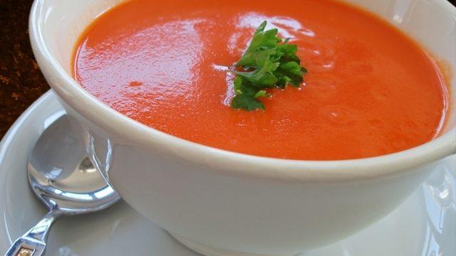 Közlenmiş Domates Çorbası