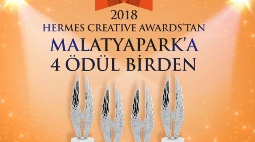 Malatya Park&rsquo;a 4 Uluslararası &Ouml;d&uuml;l