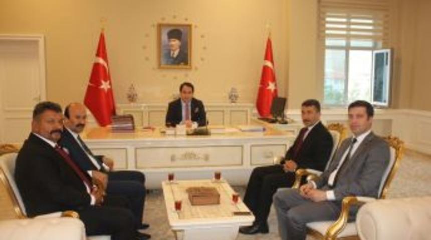 Tes&rsquo;den Kaymakam Zengince&rsquo;ye Ziyaret