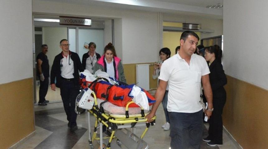 Nevşehir&rsquo;de Tedavisi Tamamlanan Japon Turist &Uuml;lkesine Nakil Oldu