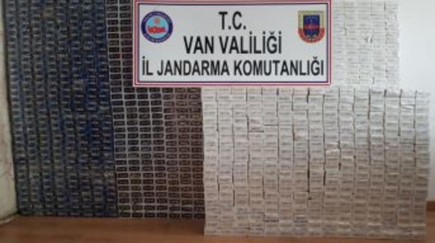 Van&rsquo;da 18 Bin 649 Paket Ka&ccedil;ak Sigara Ele Ge&ccedil;irildi