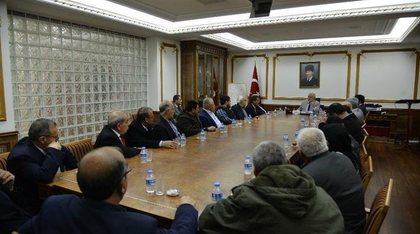 Vali Necati Şent&uuml;rk, Muhtarları Dinledi