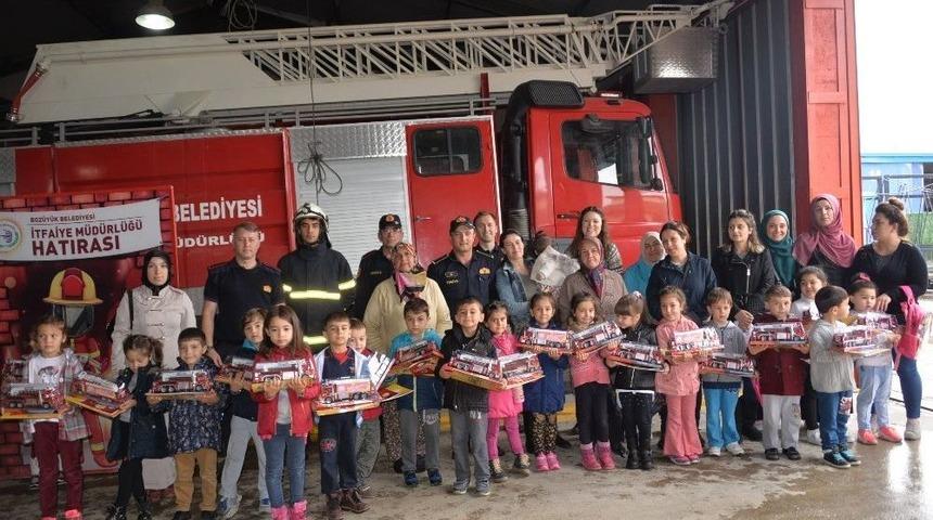 Ana Sınıfı &Ouml;ğrencilerine Yangın Eğitimi