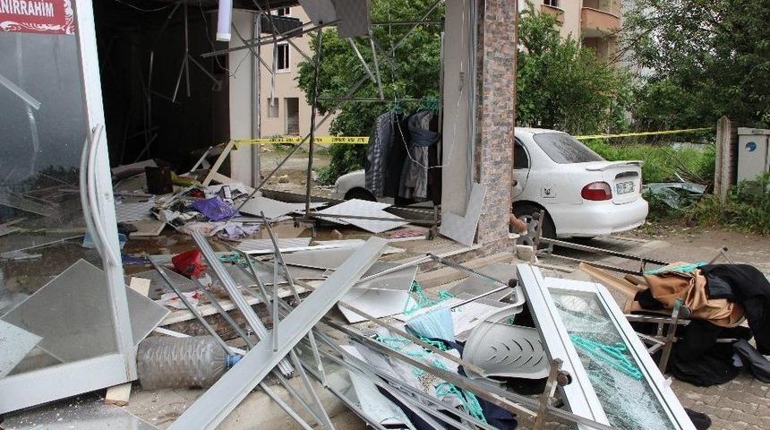 D&uuml;zce&rsquo;de Kuru Temizleme D&uuml;kkanında Patlama: 1 Yaralı