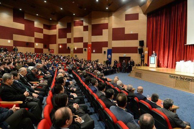 Edirne’de, Medeniyetler İttifakı Konferansı Gerçekleştirildi