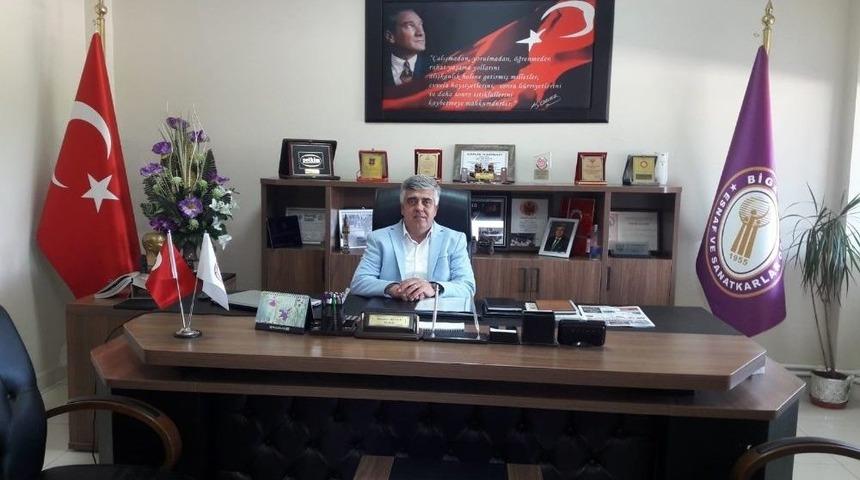 İbrahim Mutur, &Ccedil;anakkale Esnaf Ve Sanatkarlar Odaları Birlik Başkan Vekilliğine Se&ccedil;ildi