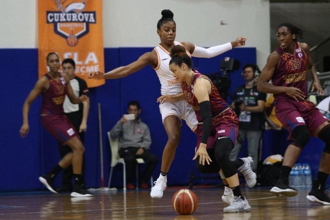 Bilyoner.com Kadınlar Basketbol Ligi: &Ccedil;ukurova Basketbol: 64 - Yakın Doğu &Uuml;niversitesi: 76