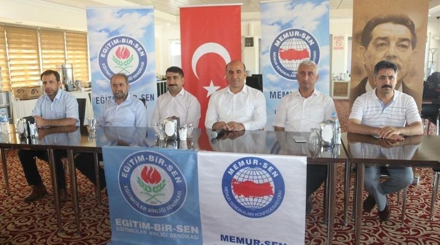 Eğitim Bir- Sen Yönetimi Basın Mensupları İle Bir Araya Geldi