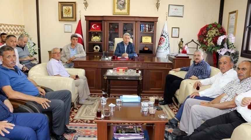 Mhp Gaziantep Milletvekili Sermet Atay&rsquo;dan Nto&rsquo;ya Teşekk&uuml;r Ziyareti