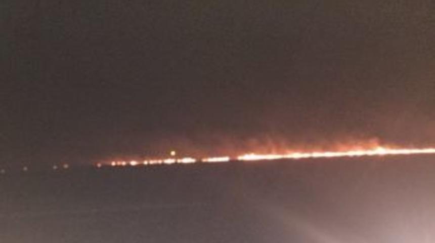 Anız Yakan Şahsa İşlem Yapıldı