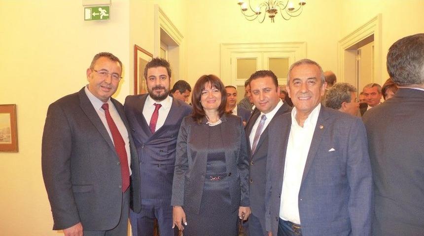 Kuto Başkanı Akdoğan, Yunanistan Başkonsolosluğu&rsquo;nda Resepsiyona Katıldı