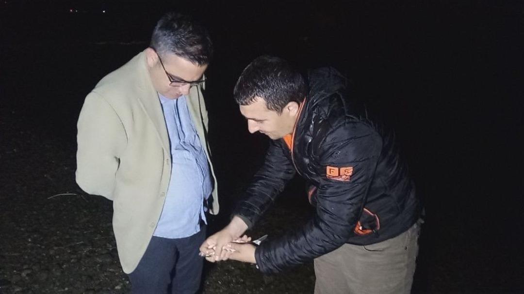 Kaymakam Y&uuml;cel&rsquo;in Gece Balık N&ouml;beti