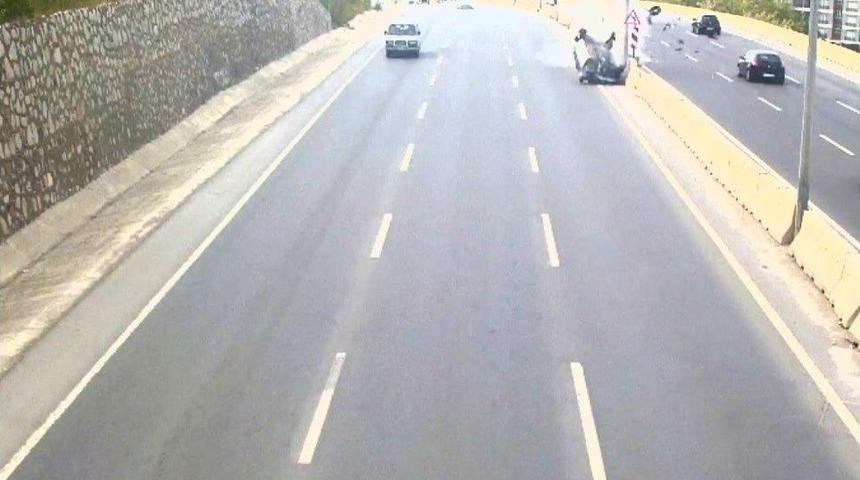 Aksiyon Filmi Gibi Kazalar Böyle Görüntülendi