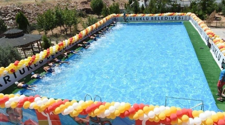 Artuklu’da Çocuklara Özel Havuz