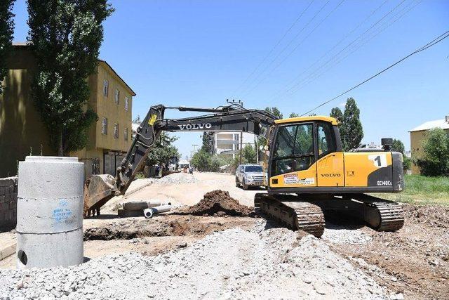 Muş’ta Altyapı Çalışmaları Aralıksız Devam Ediyor