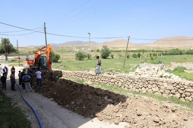 Mardin’de Kırsal Mahallelerin İçme Suyu Sorunu Gideriliyor