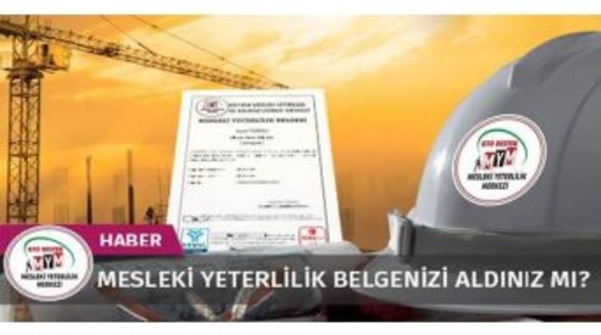 Gto Destek Mym&rsquo;den Mesleki Yeterlilik Belgenizi Aldınız Mı?