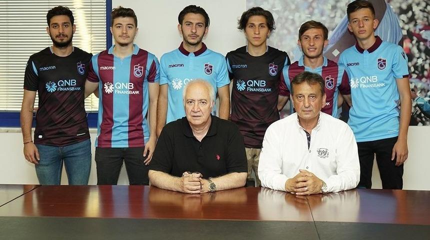 Trabzonspor, 6 Oyuncuyla Profesyonel S&ouml;zleşme Yaptı