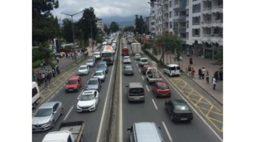 Ordu Yollarında 133 Bin Araç Var