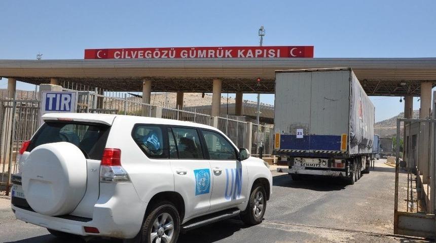 Bm&rsquo;den Suriye&rsquo;ye 21 Tırlık İnsani Yardım