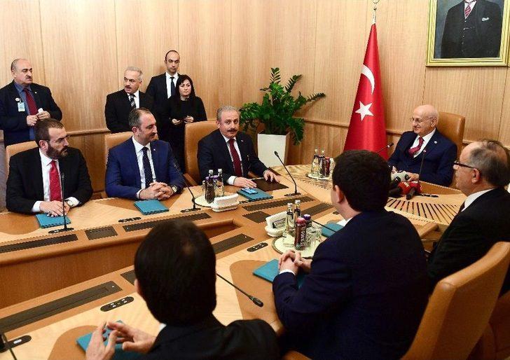 İttifak Teklifi Tbmm Başkanı İsmail Kahraman’a Sunuldu G2