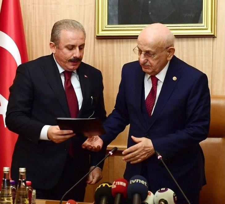 İttifak Teklifi Tbmm Başkanı İsmail Kahraman’a Sunuldu G3