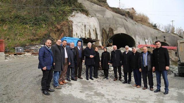 Salarha Tüneli’nin Yüzde 70’i, Isırlık Mesire Alanı’nın İse 1. Etabı Tamamlandı
