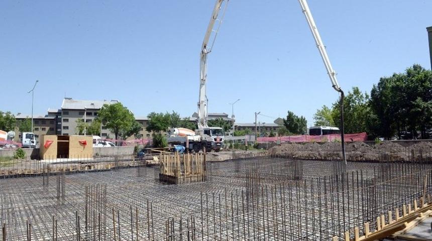Paland&ouml;ken M&uuml;ft&uuml;l&uuml; Hizmet Binası Temeli Atıldı