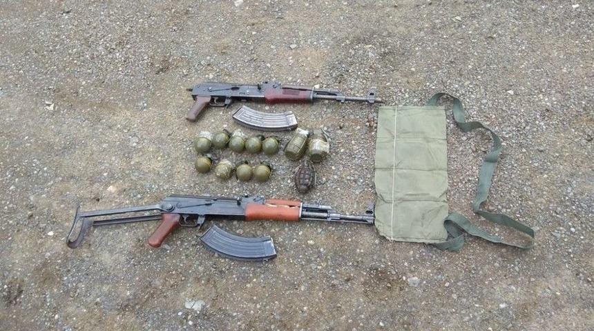 Şırnak&rsquo;ta Silah Ve El Bombası Ele Ge&ccedil;irildi