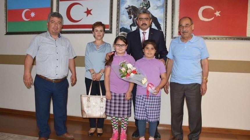 Minik Öğrenciler Başkan Alıcık’ı Ziyaret Etti