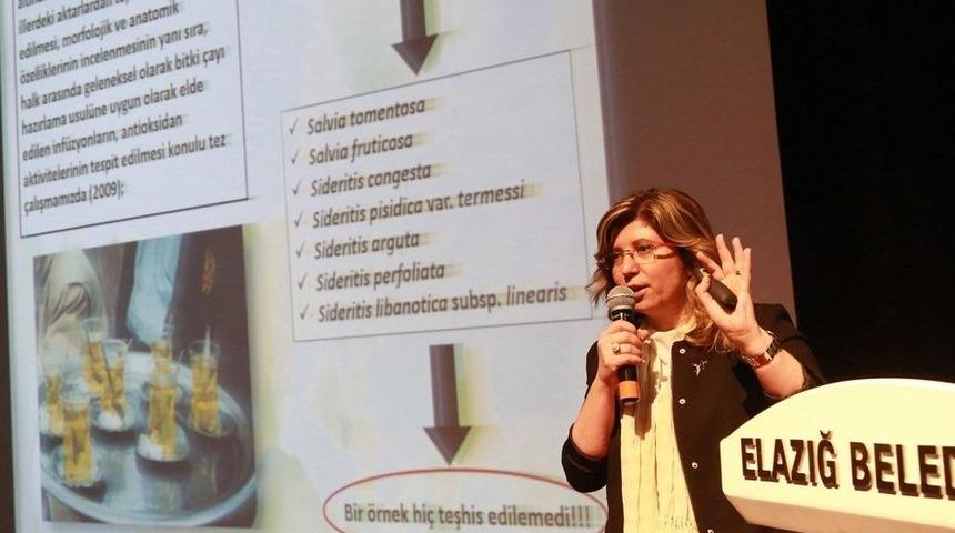 Elazığ&rsquo;da Bitkiler Hakkında Konferans Verildi